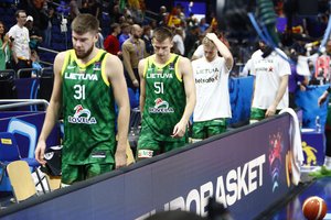 Juodasis „Eurobasket“ šeštadienis: drama, kurią Lietuvai norėsis pamiršti kuo greičiau
