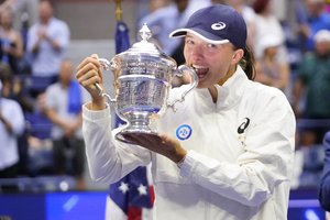 „US Open“ moterų turnyre pirmą kartą karjeroje triumfavo I. Swiatek