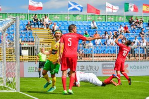 Pirmose pasaulio čempionato rungtynėse „hat-tricką“ įmušęs M. Radžiukynas: „Iš naujo įsimylėjau futbolą“