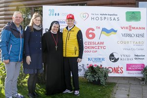 Lietuvos golfo bendruomenė kilniam tikslui surinko įspūdingą sumą