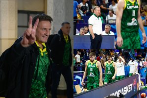 V. Chomičius ramina dėl kaltųjų paieškų įsiplieskusias aistras: „Rinktinė – gera, progresuoja. Reikia išlaukti“ 