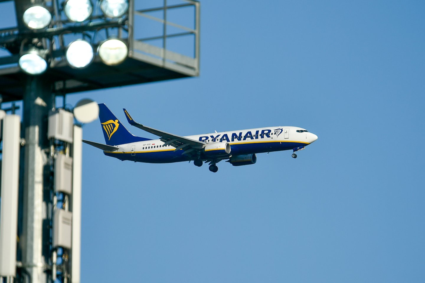 Pigių skrydžių „Ryanair“ atšaukė visus skrydžius į Zaventemo oro uostą Briuselyje (Belgija).<br>V.Ščiavinsko nuotr.