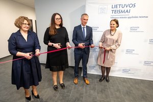 720 kv. m ploto apleistas erdves sostinėje pritaikė teismo darbui