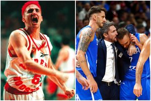 Kaip aikštėje, taip ir už jos: sirgalių širdis pavergęs G. Pozzecco – vaikystėje išjuoktas, bet įgyvendinęs savo svajonę