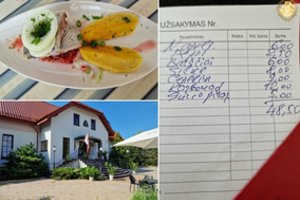 Pajūrio restorane žadą atėmė ne tik silkė, bet ir aptarnavimas, kokio dar niekur neteko matyti