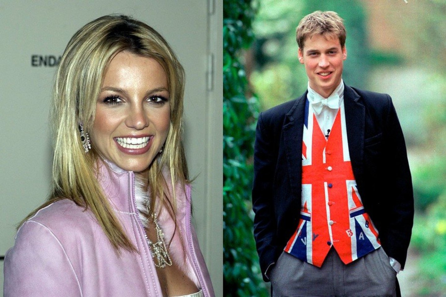  Britney Spears ir princas Williamas.<br> Scanpix nuotr.