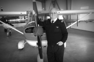 Mirė oreivystės Lietuvoje pradininkas, Ignalinos aerodromo įkūrėjas R. Maciulevičius