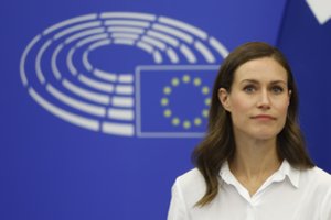Suomijos premjerė ragina ES laikytis vienybės Rusijos „šantažo“ akivaizdoje