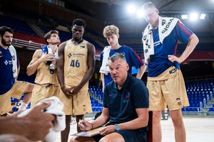 Š. Jasikevičius per „Barcelona“ rungtynes suteikė progą ir jaunajam talentui K. Jakučioniui