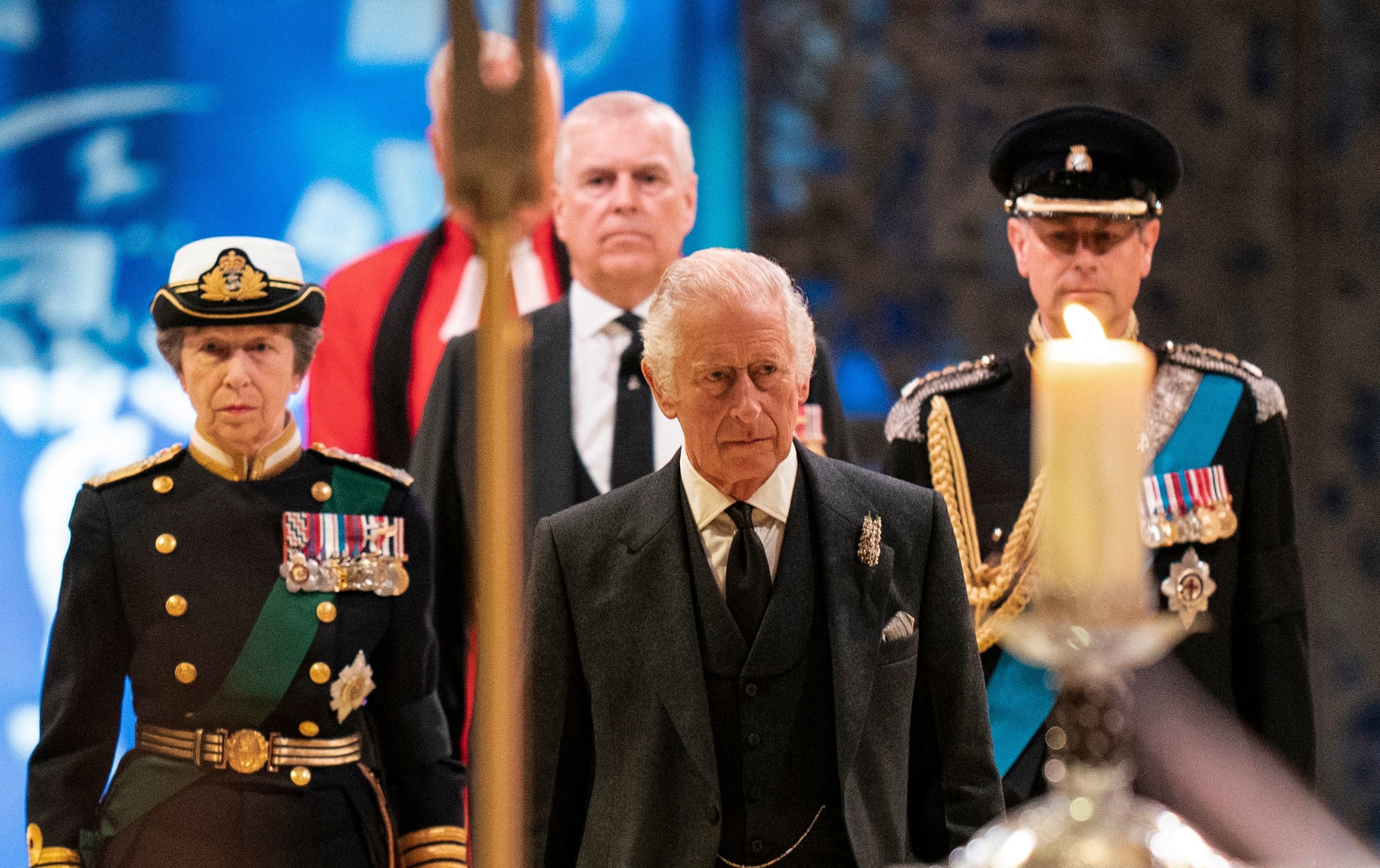 Karolis III (Charles III) – vyriausias Elžbietos II ir Princo Filipo sūnus, 2022 m. rugsėjo 8 d. tapo Jungtinės Karalystės karaliumi.AFP/scanpix nuotr.