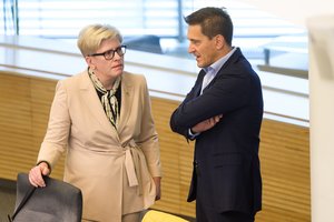 I. Šimonytė mūru užstoja D. Kreivį: nemato pagrindo ministro atsistatydinimui 