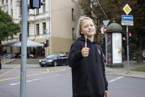 Psichologė papasakojo, kokie lengviausi būdai vaikams įgyti naujus įgūdžius saugiai elgtis kelyje