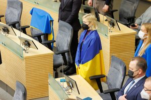 Seimas reaguoja į Ukrainos kreipimąsi: vieningai perspėjo Rusiją dėl planų lapkričio mėnesiui