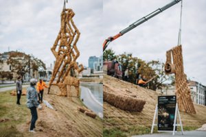Rudens lygiadienį švęsti kvies Neries krantinėje įsikūrusios laumių skulptūros 