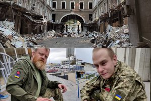 ​Britas savanoris: „Jei nebūtų idealistų, kurie skuba padėti niekingai užpultam kraštui, pasaulį užvaldytų išsigimėliai Putinai“