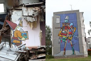 Kauniečiai moka nustebinti: išskirtinę puošmeną įkurdino net skandalingoje Kauno viloje