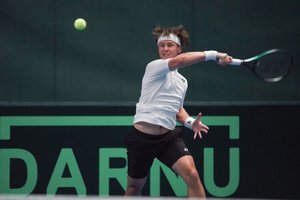 Lietuviams prireikė tik keturių mačų, kad Daviso taurės turnyre palaužtų Egiptą – tašką kovoje padėjo R. Berankis