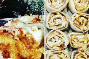 Mielinės cinamoninės bandelės su obuoliais: receptas, kuris užkariaus virtuves