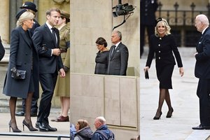 Pirmųjų ponių stilius: į Elizabeth II laidotuves atvykusi Diana Nausėdienė demonstravo paprastumą