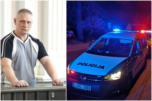 Du žmones Lentvaryje mirtinai subadęs žudikas rado kam suversti kaltę: beveik 100 kartų smeigė peiliu