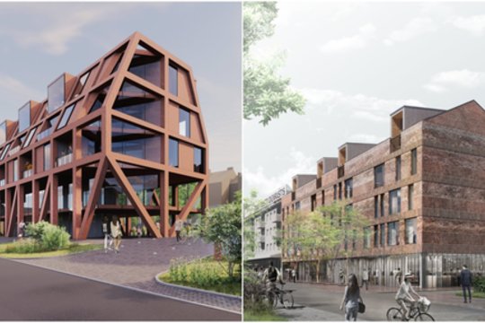 Panevėžys rinksis, kaip atrodys savivaldybės būstas Laisvės aikštės pašonėje