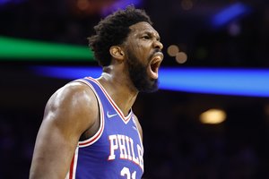 NBA žvaigždė J. Embiidas gali prisijungti prie sidabrinės Prancūzijos rinktinės kitų metų pasaulio čempionate