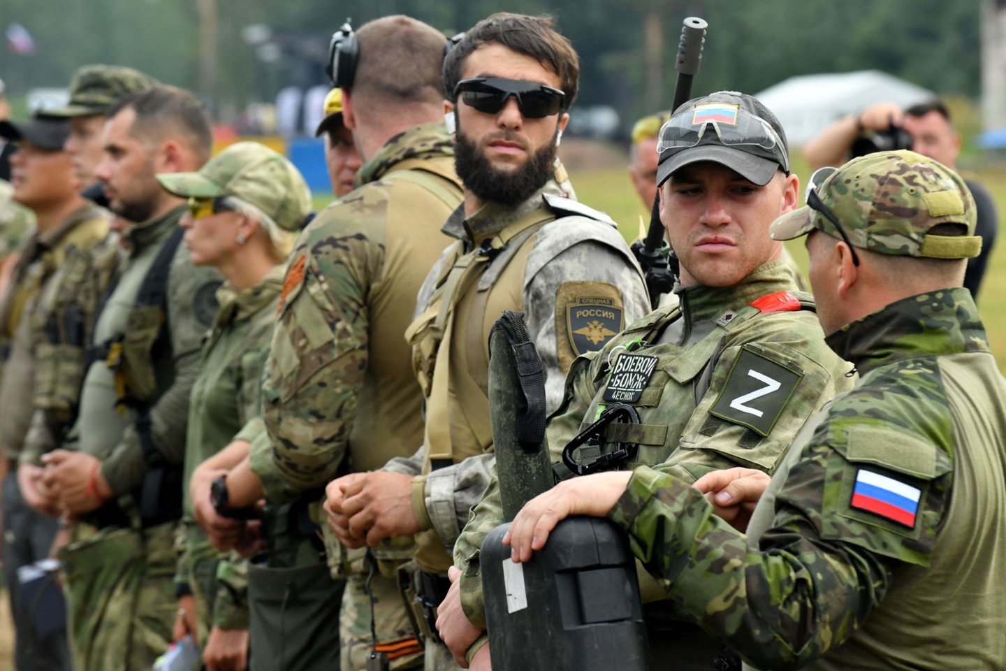 Rusijos kariai.<br>AFP/Scanpix nuotr.