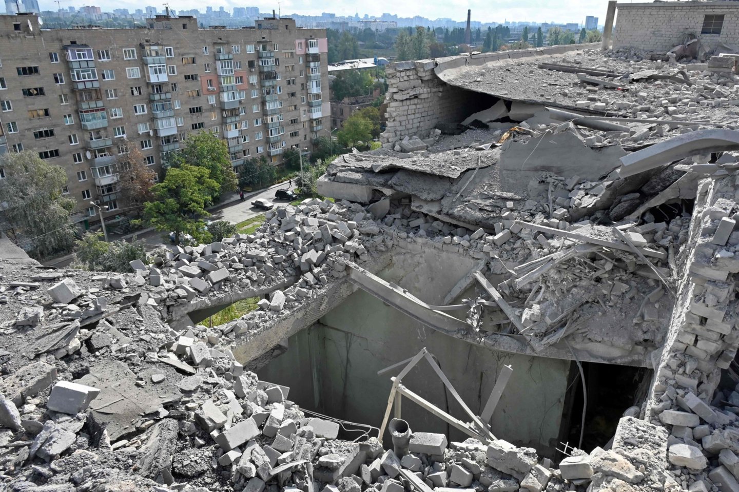 Karas Ukrainoje, Charkovas.<br>AFP/Scanpix nuotr.