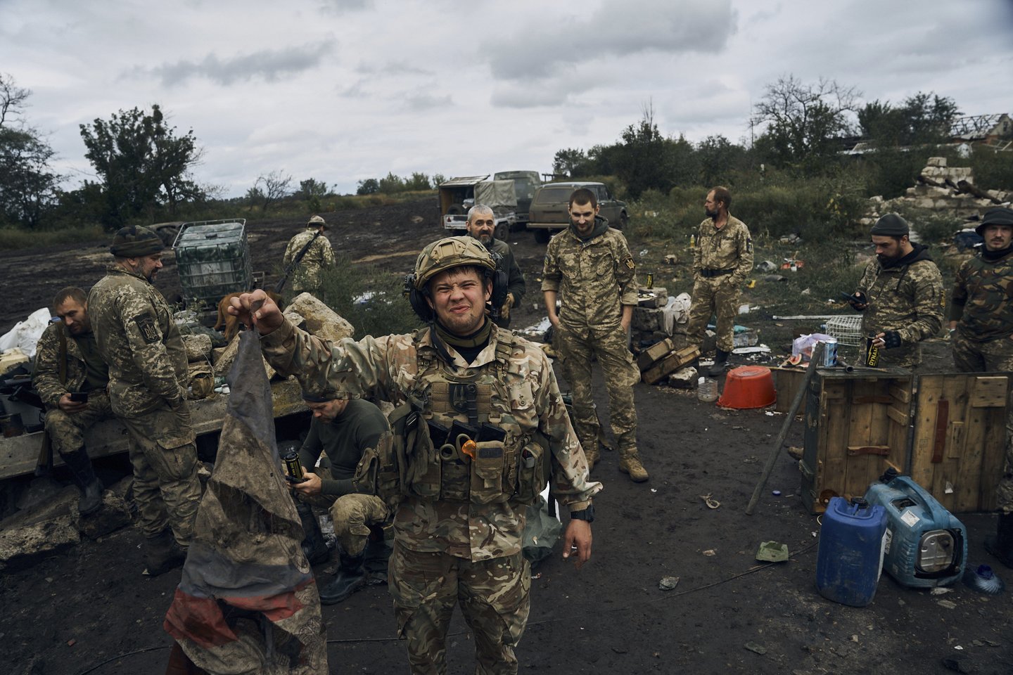 Karas Ukrainoje, Charkovo sritis.<br>AP/Scanpix nuotr.