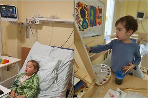 Medikai turėjo veikti greitai: ypatinga dovana iš Vokietijos išgelbėjo trimečio Jokūbo gyvybę