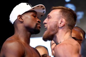 Pinigų lietus garantuotas: F. Mayweatheris planuoja dar vieną kovą su UFC legenda C. McGregoru