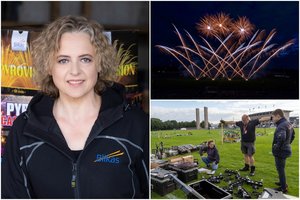 Ugnies spektaklių valdovė Zita Kerul puikiai jaučiasi vyrų pasaulyje