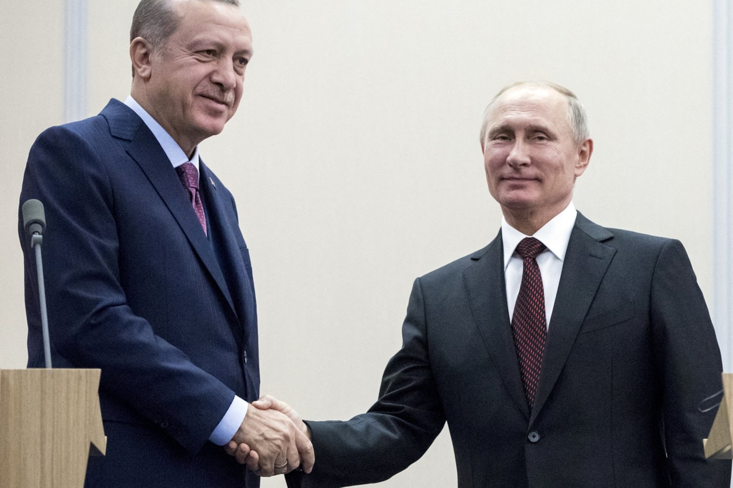R.T.Erdoganas ir V.Putinas.<br>Reuters/Scanpix nuotr.