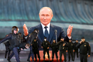 A. Medalinskas turi versiją, kodėl V. Putino kreipimasis į tautą buvo nukeltas: tai rodo didžiulį chaosą ir pasimetimą