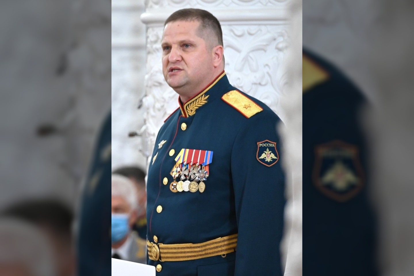 Generolas majoras Olegas Tsokovas.<br>„Twitter“ nuotr.
