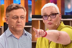 Televizijos laidoje – V. Valkiūno ir A. Maldeikienės konfliktas: pratrūko įžeidinėjimais