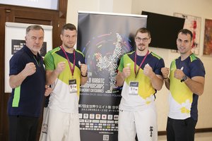 Lietuvos karatė kovotojai pasirengę pasaulio čempionatui: laukia sunkios kovos