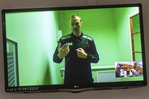 V. Putiną pasmerkęs A. Navalnas penktą kartą pasiųstas į karcerį