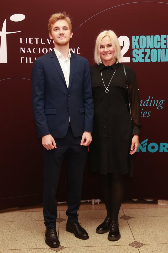 Gitana Žilinskienė su sūnumi Antanu.<br>R.Danisevičiaus nuotr.