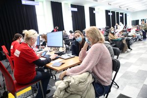 M. Sinkevičius: dėl karo ir Rusijos mobilizacijos reikia ruoštis pabėgėlių iš Ukrainos srautui