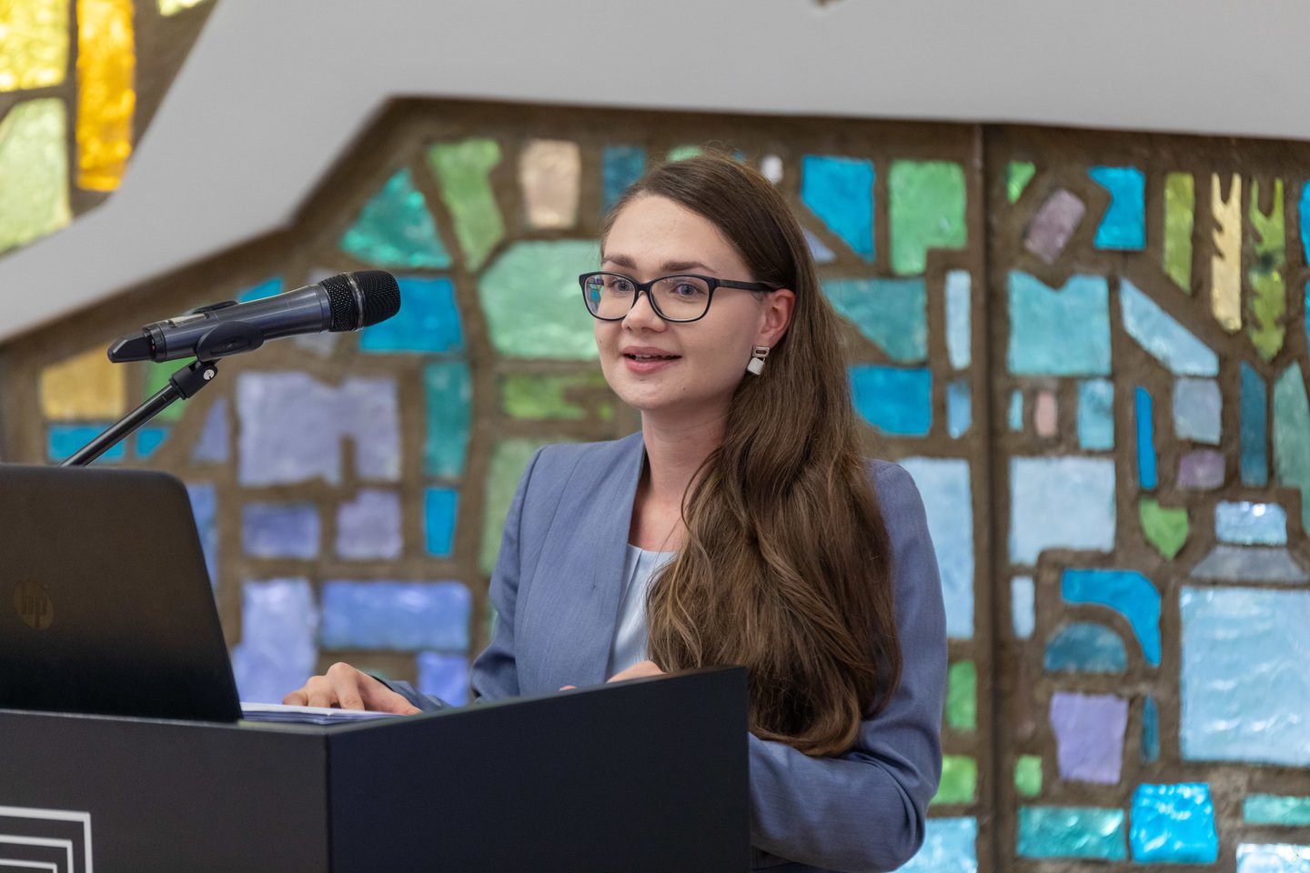 Socialinės apsaugos ir darbo ministrės patarėja Lauryna Filatovaitė.<br>Ramintos Motiejūnaitės ir Vygaudo Juozaičio nuotr.