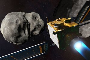 Mokslininkai džiūgauja: misija pavyko, zondas tėškėsi į asteroidą