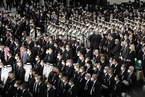 Japonijoje prasidėjo nužudyto premjero Sh. Abe laidotuvės