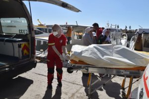 Prie Sirijos krantų nuskendus laivui žuvusių migrantų skaičius padidėjo iki 100