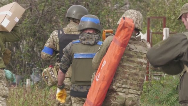 Išlaisvintose Ukrainos teritorijose randama vis daugiau šalies gynėjų kūnų