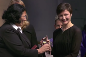 Rusijos olimpinio komiteto generalinė sekretorė A. Davydova pabėgo iš šalies