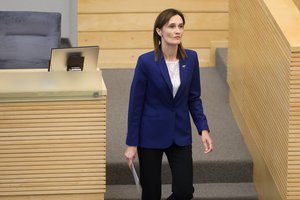 Seimo pirmininkė: „Nord Stream“ dujotiekių sprogimus galima vertinti kaip perspėjimą