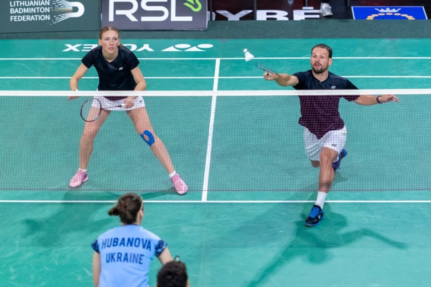 Lietuvos kurtieji badmintoninkai puikiai pasirodė Europos čempionate.<br>Augusto Četkausko (LKSK) nuotr.
