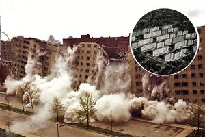 Rojumi turėjęs virsti daugiabučių rajonas JAV tapo katastrofa, o tada – skambiai nugriautas