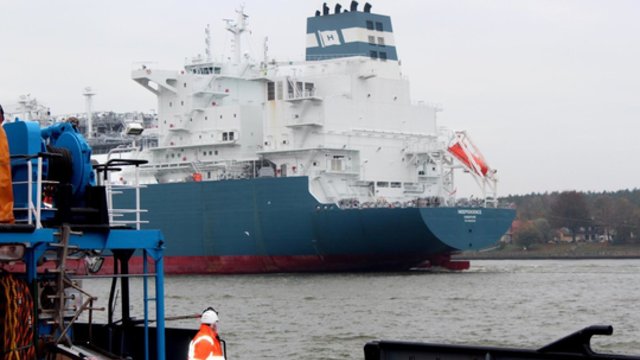 Svarstoma stiprinti SGD terminalą: G. Landsbergio teigimu, tai vienas rimčiausių incidentų Baltijos jūroje